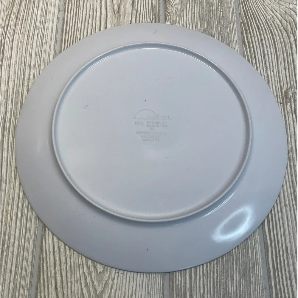 Vintage 2007 McDonalds Ronald McDonald Basketball Melamine Plate Sun Coast 9.5in